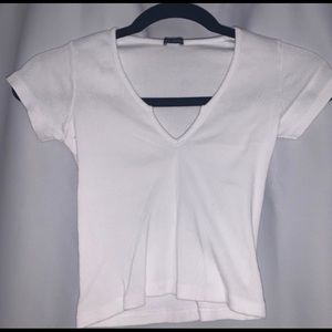 Brandy Melville Richie top white